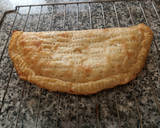 Foto del paso 9 de la receta: Masa de hojaldre sin gluten con pollo, queso y sirope de agave