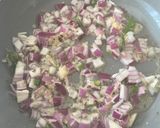 A picture of step 2 of Mamara poha.