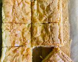 A picture of step 10 of White chocolate blondies.
