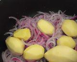 A picture of step 4 of Beef Biryani.