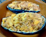 Foto del paso 7 de la receta Berenjena gratinada con codillo y boletus