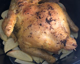 Foto del paso 5 de la receta: Pollo a la mantequilla y ajo con patatas en cecofry