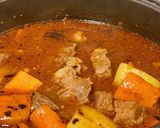 A picture of step 8 of Vietnamese Beef Noodle Soup with Red Wine (Phở Bò Sốt Vang).