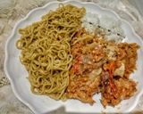 Foto langkah ke 3 dari resep Mie ayam geprek.