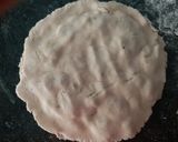 A picture of step 11 of Falahari halwa paratha with makhane ka raita.