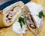 Burgonyás palacsinta recept fázis 5 fotója