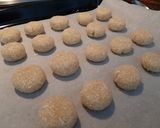 Foto del passaggio 3 della ricetta Biscottini con cocco e mandorle senza burro