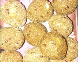 आटा सूजी के लड्डू (Aata suji ke laddu recipe in Hindi) रेसिपी चरण 3 फोटो