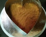 A picture of step 5 of No - bake melon cheese cake.