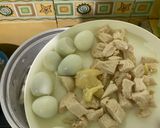 Foto langkah ke 4 dari resep Sup Makaroni Telur Puyuh.