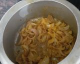 A picture of step 2 of Kakdi ki sabzi.