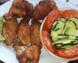Foto del paso 3 de la receta: Alitas de pollo fritas al ajillo 🦋
