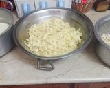 A picture of step 4 of Fettuccine pasta.