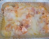 Foto del paso 5 de la receta: Coliflor a mi manera con bacon, sofrito, bechamel y queso en un plis plas