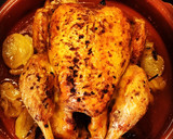 Foto del paso 4 de la receta: Pollo de corral al horno con hierbas aromáticas y achiote