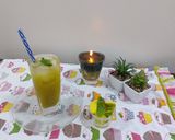 A picture of step 4 of Raw mango mint sharbat.