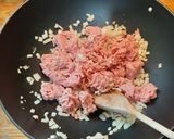 Tejszínes rakott tészta darált hússal recept fázis 2 fotója