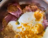 A picture of step 1 of Teevar - Sindhi style Mutton curry.
