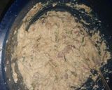 A picture of step 2 of Suji pakora.