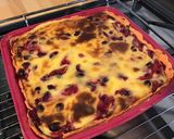 Une image de l'étape 9 de Flan pâtissier aux cranberries fraîches pâte brisée à la fraise.