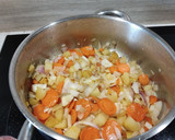 Foto del paso 3 de la receta: Garbanzos con tofu y mango