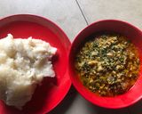 A picture of step 7 of Signature Egusi soup.