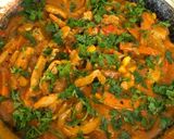A picture of step 14 of Authentic Thai Red Chicken Curry.