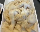 Hình bước làm 1 của món Canh Nấm Bào Ngư Chay