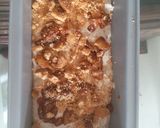 A picture of step 6 of Apple pie ice cream with caramel sauce.