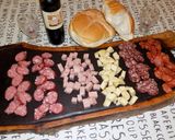 Foto del paso 5 de la receta: Picada servida en tabla o dentro de un anana