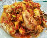 Foto langkah ke 3 dari resep Sambalado terong tahu teri.