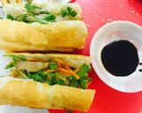 Hình bước làm 4 của món Bánh mì chạo tôm, thịt quay vét tủ