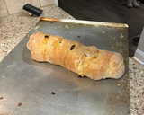 A picture of step 4 of Mediterranean stromboli.