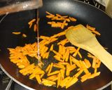 A picture of step 3 of Tikka spring rolls.