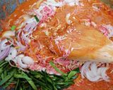 Gambar langkah 8 resipi Sambal Ikan Bakar Berempah.