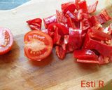 Foto langkah ke 2 dari resep 🍅🌶Sambel Uleg Terasi Super Pedas.
