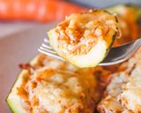 Foto del paso 4 de la receta: Calabacines rellenos de boloñesa