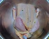 Foto del paso 13 de la receta: Pollo asado a la imperial con patatas asadas, huevos y olivas