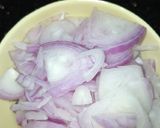 A picture of step 2 of Stew Pulao.