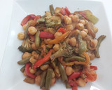 Foto del paso 4 de la receta: Wok de garbanzos con verduras al curry🥦🥘