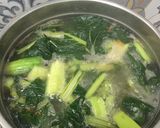 Foto langkah ke 3 dari resep Sayur sawi lempah darat.