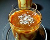 A picture of step 10 of Eggless Caramel Custard.