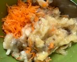 Foto langkah ke 1 dari resep Banana Carrot Cake - Moist & Hemat Telur!.