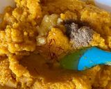 A picture of step 1 of Mango puran poli.