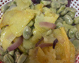 Foto del paso 2 de la receta: Tortilla de patatas y habas