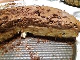 Torta mousse de chocolate y maracuyá