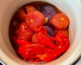 Sült paprika és paradicsom krémleves recept fázis 2 fotója