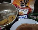 Foto langkah ke 4 dari resep Dadar gulung pisang coklat keju.