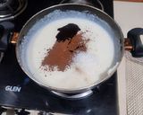 A picture of step 4 of Chocolate Phirni (Hershey chocolate & Cocoa).