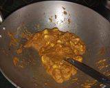 A picture of step 3 of Panner curry.